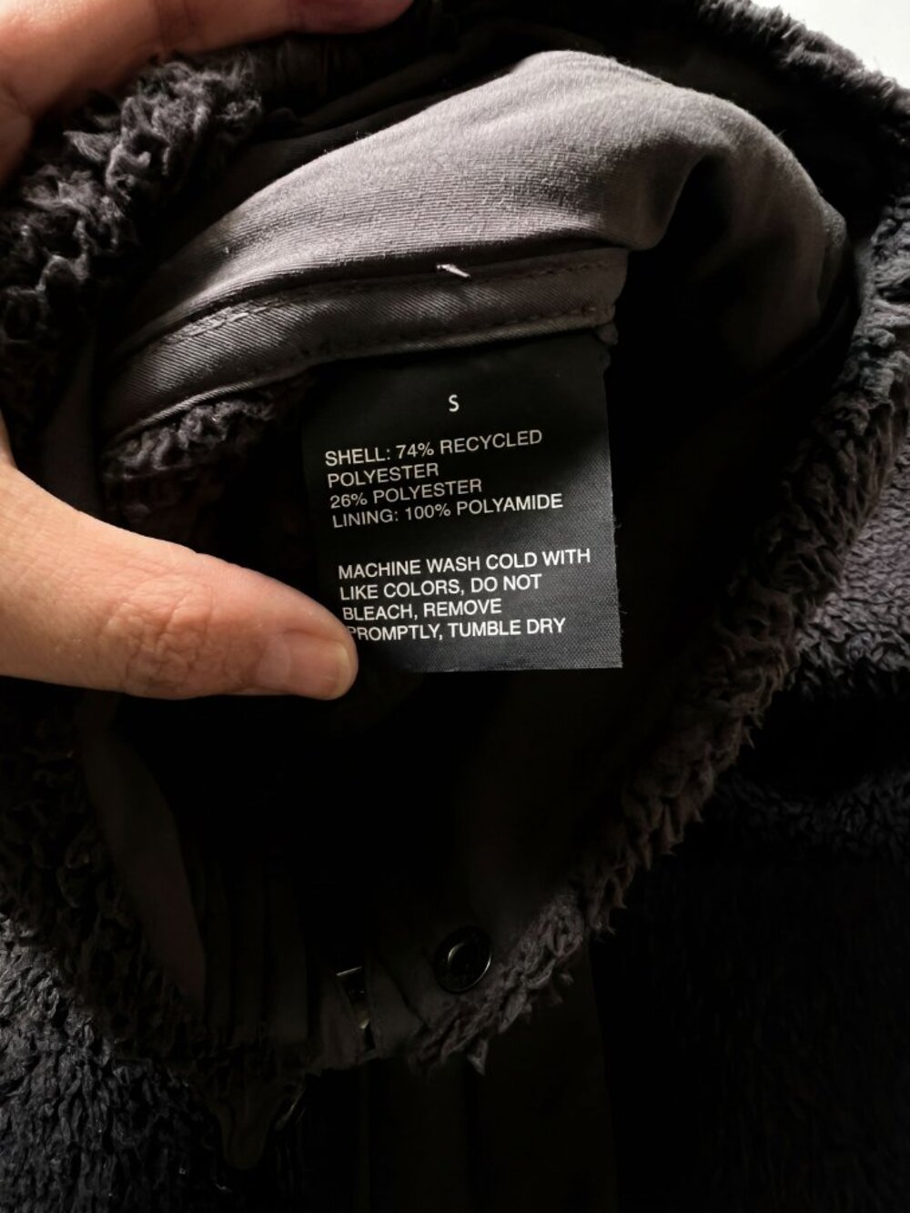 VUORI - Cozy High Pile Fleece Jacket, Small Women's - Picture 3 of 3